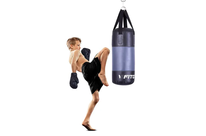 Boxovací pytel VIFITO dětský s rukavicemi