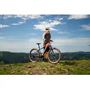 Elektrokolo CRUSSIS e-Guera 10.11 17" šedo-oranžová 2026