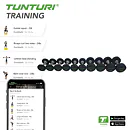 Sada jednoručních činek TUNTURI Pro PU Dumbbell