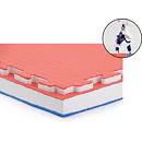 TRINFIT Tatami JUDO T40 - 100 x 100 x 4 cm - červená/modrá