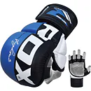 Rukavice RDX Grappling Rex blue T6